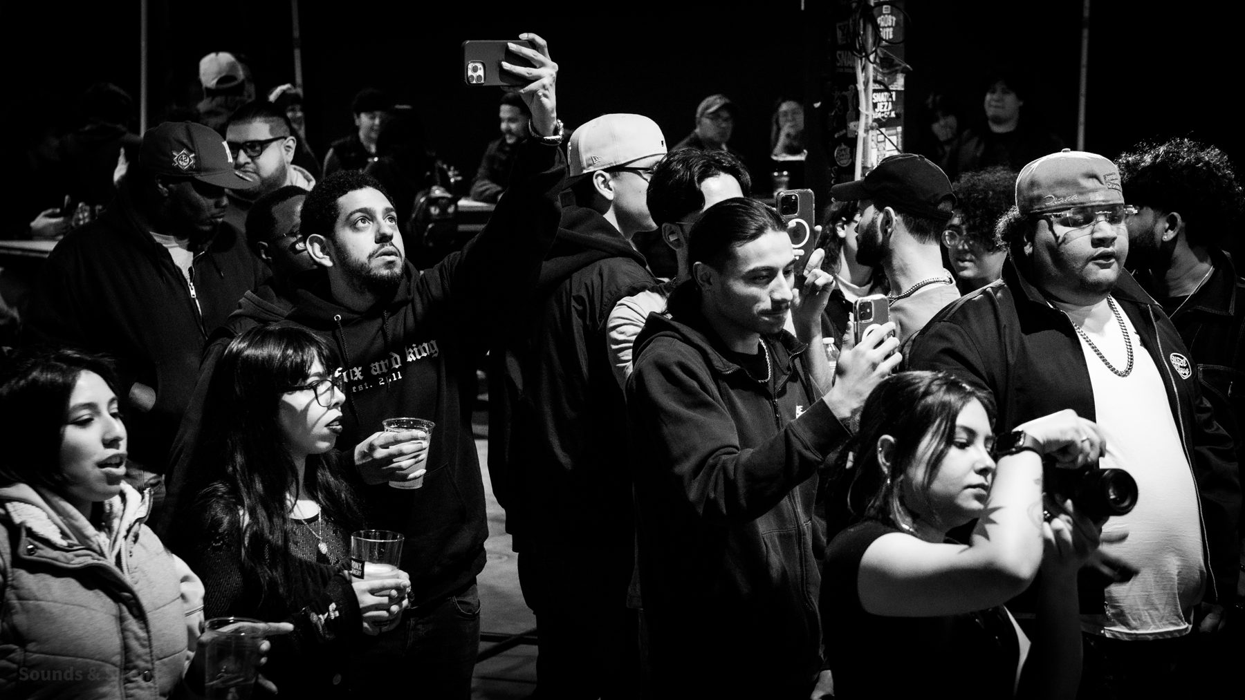 Bronx live music crowd at a DIY all-ages show
