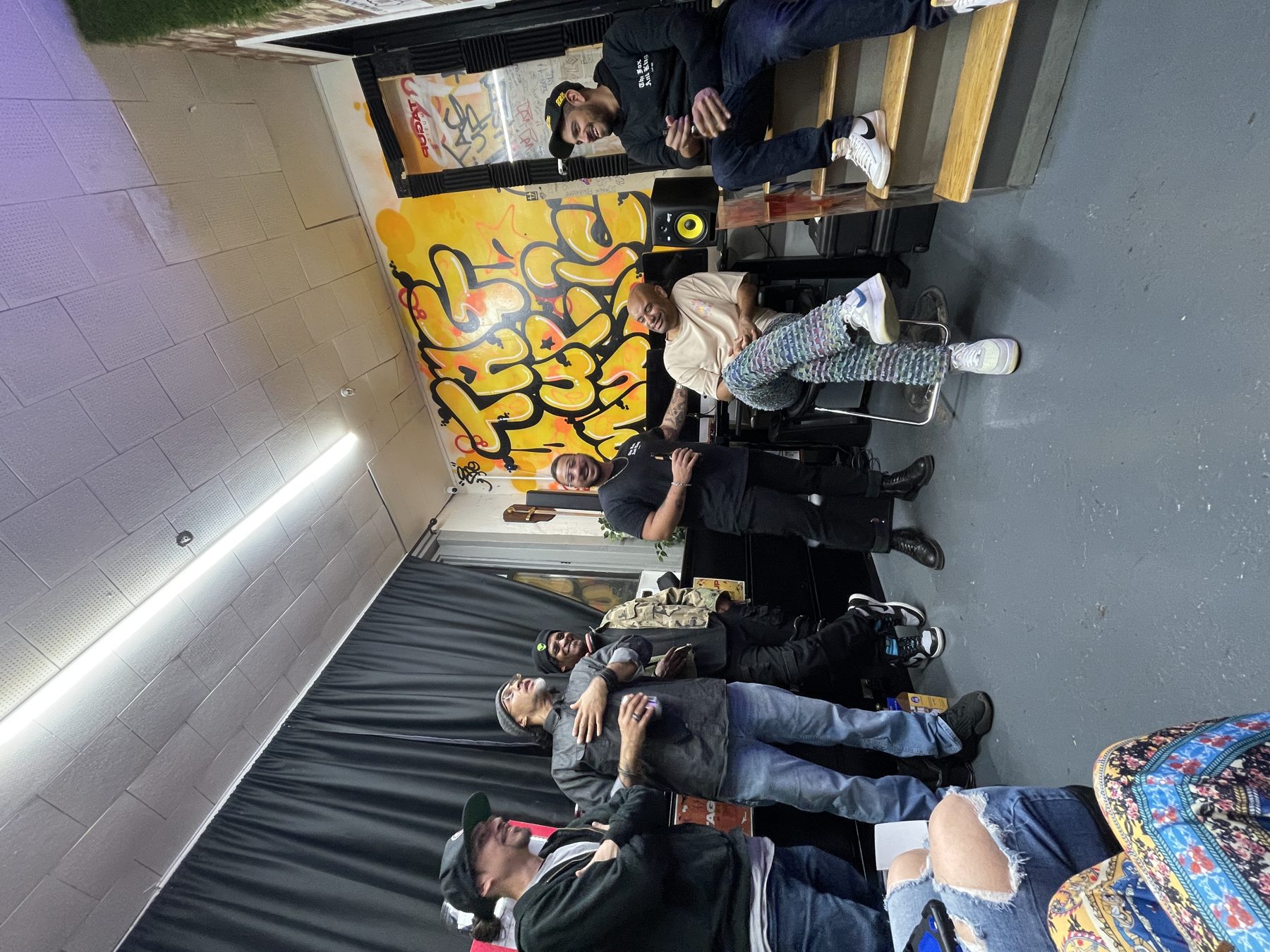 A Fox & King listening session in the Bronx